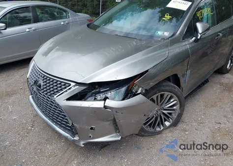 2021 Lexus Rx 350 из США, поврежденный, VIN 2T2JZMDA5MC305991